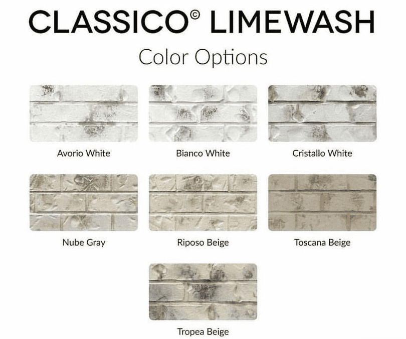 limewash colors romabio